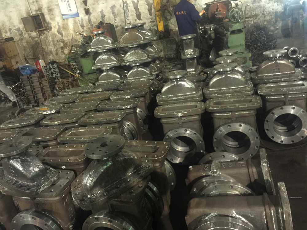 美標無導流平板閘閥半成品