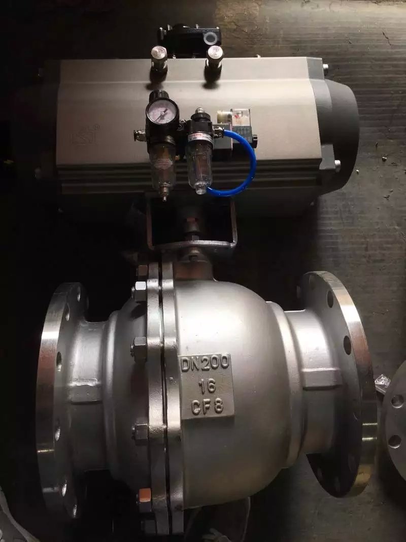 不銹鋼氣動球閥